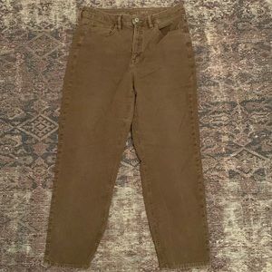 Cordoroy bootcut pants